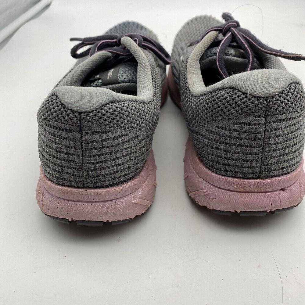 Brooks Shoes Revel 3 Womens 9 Gray Pink Running Athletic Sneakers Gym Walking - Picture 9 of 16